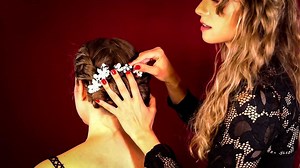 #ASMR gorgeous hair braiding✨. Chelsey braids Corrina's beautiful hair 💁‍♀️ Watch the full video on our YouTube channel (https://www.youtube.com/channel/UCDiNZYo9afpJ49zrNUhA5PA). Listen for free on Spotify: https://open.spotify.com/artist/3yJngnZyJ4pWVXXM4h | ASMR Psychetruth