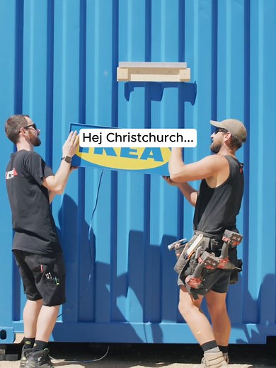 Christchurch, consider this your heads-up 👋 IKEA is now live for online shopping with home delivery - and a little bit of IKEA has landed in Cathedral Square too. Find us at The Art House for a short season only. Come by while we’re in town.