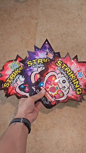 💥POP💥 New flavors just like that! 😝 We’ve got an explosion of Striking Popping Candy flavors in stores and online at www.candycorner.ph! What’s new in store for ya? Calamansi 🍋 Melon 🍈 Lychee 🍒 Electric Shock (SOUR!!) ⚡️ Lollipops 🍭 | Candy Corner