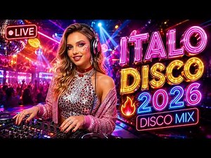 🔴 LIVE • Ultimate 80s Italo Disco & Euro Disco 2026 🪩 Best Nonstop Disco Mix | Classic Dance Hits