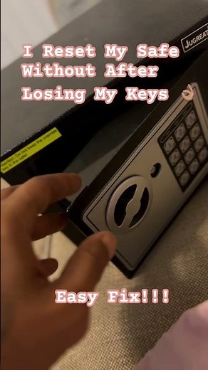 Reset your Safe code #howto #JUGREAT #SAFE #Dre_OrganFinesza