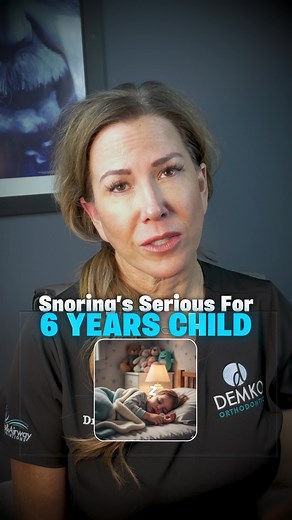 Is your 6 year old snoring? | Demko Orthodontics