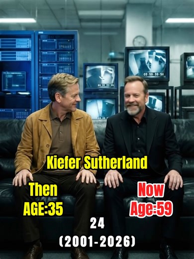 "The clock is still ticking... 🕒 25 years of Jack Bauer. 24 Cast Then...