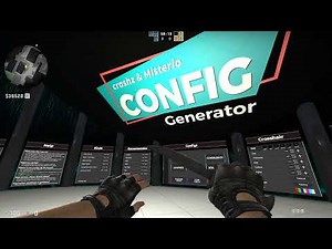 🔥 CSGO Config Generator workshop map review. Pro Players configs at a click distance! #Live Review