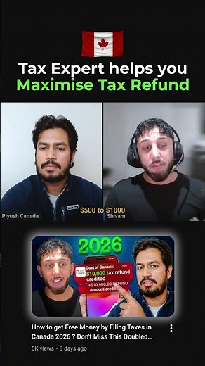 2026 Tax Refund #2026TaxSeason #canadastudyvisa