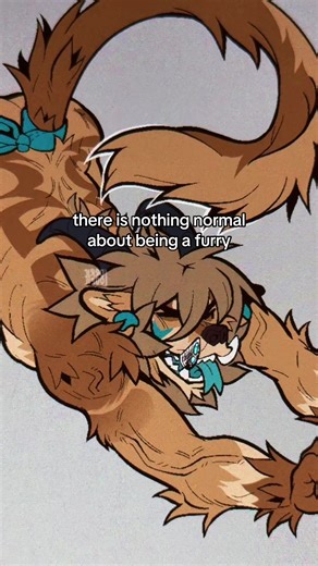 pet peeve is “normal” furries and ppl that act like they’re different bc they “fursuit cooler” or “are normal”🙈 #furry #furryart #fursona #procreate I actually just wanted to show my wip😛