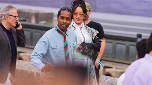 66 reactions | We can’t get enough of ASAP Rocky and Rihanna in slowmo at the Dior Homme Menswear Spring/Summer 2026 show as part of Paris Fashion Week. (via Getty Images) | Hollywood Life | Facebook