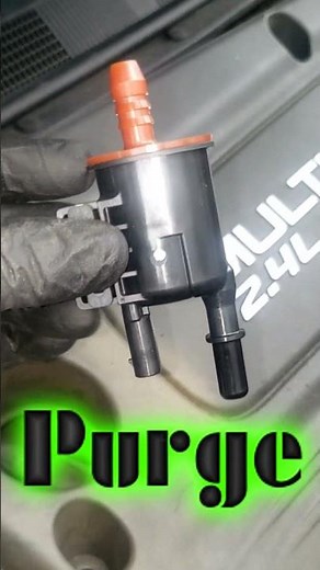 How to replace a Purge Valve in your car.