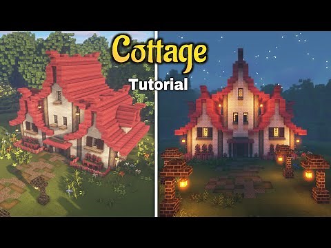 How to build cottage | cottagecore in minecraft tutorial