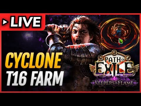POE 3.27🔴SPIN TO WIN! - T16 Farm with my CYCLONE Slayer League Starter Build🔴Path of Exile