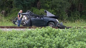 Driver killed in crash involving Brightline train that split car in half in Brevard County - WSVN 7News | Miami News, Weather, Sports | Fort Lauderdale
