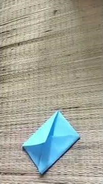 Make a Paper Envelope in 1 Minute! | DIY Easy Craft #Shorts