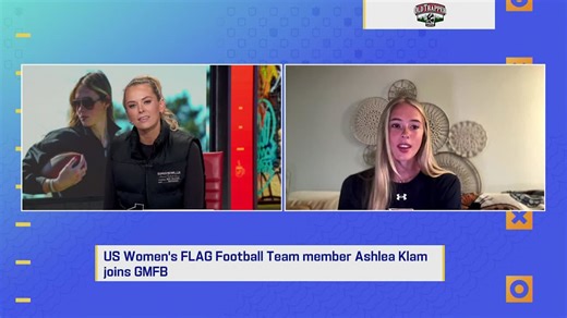 US Women's FLAG Football Ashlea Klam on the expansion of the sport | 'GMFB'