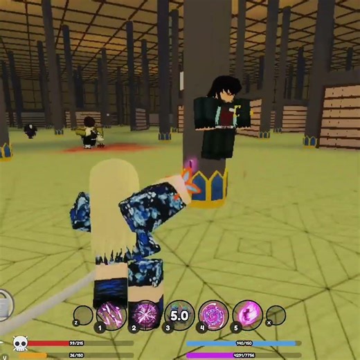 kokushibo... #roblox #demonslayer #kny #demonfall