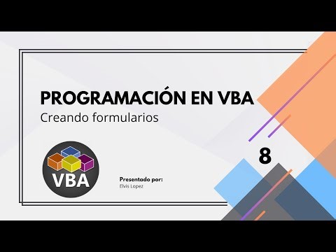 Programación en VBA - Creando formularios