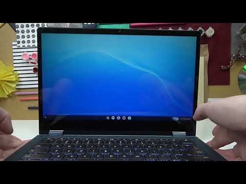 Lenovo Chromebook - How To Rotate Screen