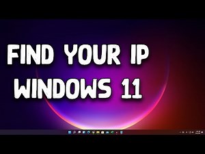 How To Find Your IP Address - Windows 11