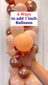 Get creative with 5-inch balloons! 🎈4 Ways to Elevate Your Party with Tiny Balloons! #getcrafty #balloonartist #partydiy #balloondecoration #fbviral #fbtrends #fbreels #balloongarland #balloonartistry | House of Party