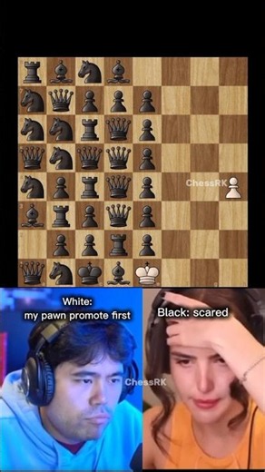 Epic Pawn endgame‼️ #chess #chessgame #brilliantmove