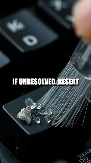 The Gentle Fix for a Stubborn Laptop Keyboard Key