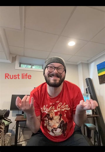 Only thing left to do is play rust! #rustlife #fyp