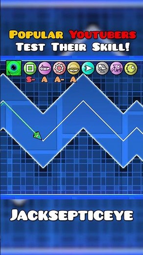 Jacksepticeye Test His Skill in Geometry Dash!