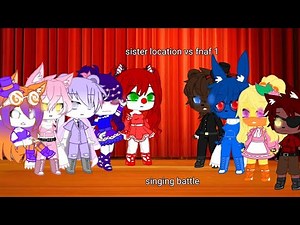 |SL vs fnaf 1| singing battle|