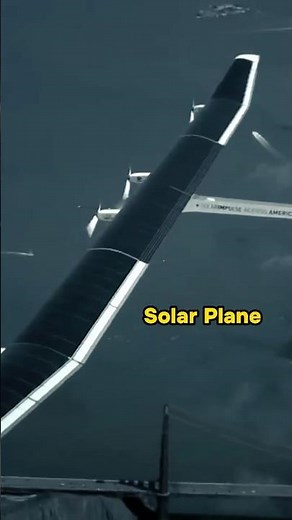 Solar-Powered Aircraft😱 | Solar Impulse2 ✈️ #shorts #aviation #history