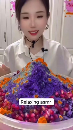 28K views · 770 reactions | Yy's colourful matcha powder ice eating asmr 勺 | relaxing asmr | Facebook
