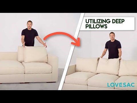 Utilizing Deep Pillows for Sactionals w/ Shawn Nelson | Product How-To Series w/ Lovesac CEO