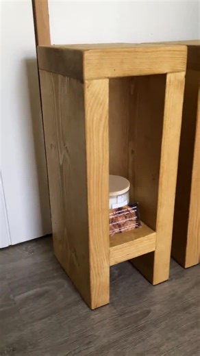 Narrow Bedside Table | Rustic Side Table | Small Side Table - Etsy UK