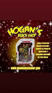 8.8K views · 469 reactions | Christmas  is here & Hollywood Hulk Hogan Ultimate Edition Action Figures are on Sale Now (Online or In store) & they come With The shops official Hologram sticker & Coa ( LINK IN BIO) 笠虜#hollywoodhulkhogan • @hogansbeachshop • @hulkhogan Link: https://hogansbeachshop.com/products/hollywood-hulk-hogan-wwe-ultimate-edition-7-signed?_pos=1&_sid=e8104cbd6&_ss= | Hulk Hogan | Facebook