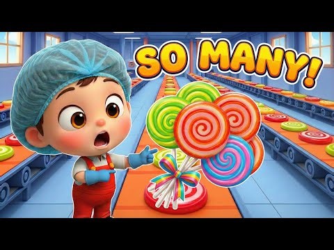 Inside a Modern Candy Factory: From Sweet Sugar Syrup to Irresistible Lollipops (Full Process)