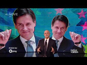 Crozza e il suo monologo sulla crisi di governo