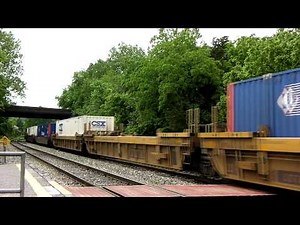 TOFC & COFC Train at St. Denis