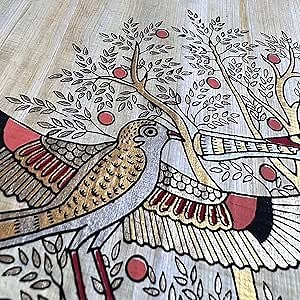 Tree of Life – Ancient Egyptian Papyrus Painting – Authentic Papyrus Art – Ancient Egypt Papyrus Paper – Egypt Wall Decor – Papyrus Wall Art – Unframed – Frameable – 13x17 inches
