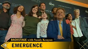 Backstage: On the set of 'Emergence'