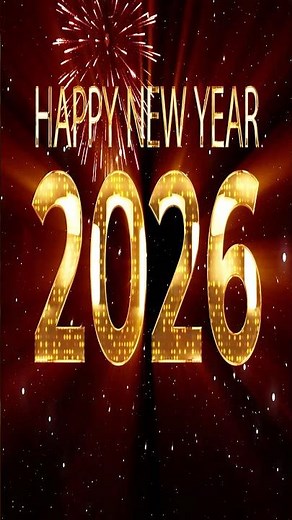 Golden Countdown 2026 🎶 | Happy New Year Wishes Song Video