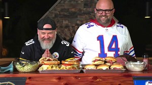 'Grill dads' make football food: Buffalo beef on weck, grilled bologna sandwiches