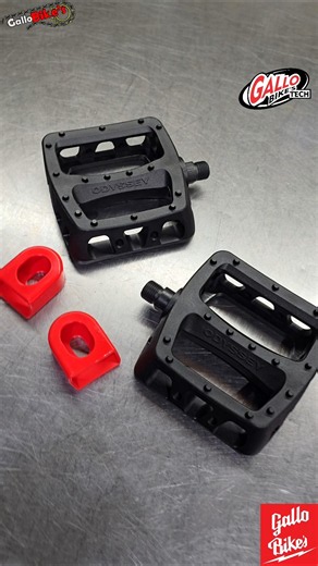 instalación de Pedales ODYSSEY twisted con protectores para palancas nuevos Pedal BMX bike MTB bici