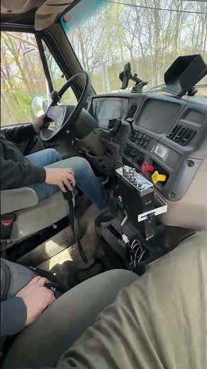 Semi truck manual shifting