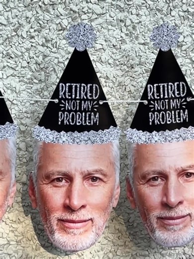 Custom Face Retirement Banner & Decorations - Happy Retirement, I'm Retired Personalized Office Party Decor, Face Banner, Photo Decor - Etsy