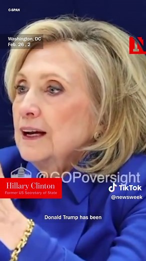 Hillary Clinton in her deposition said that President Donald Trump should be deposed for his sexual assault charges against E. Jean Carroll. #HillaryClinton #News #Newsweek
