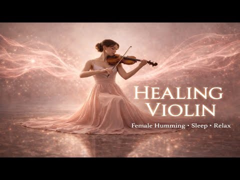 Deep Healing Violin Music with Female Humming | Sleep & Meditation (10H)