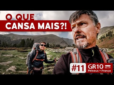 O que CANSA MAIS, VIAJAR a PÉ ou DE BICICLETA? | GR10 | Travessia dos Pirineus, Sul da França #11