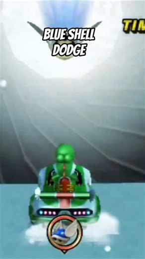 Blue Shell Dodge #mariokart #mariokartwii #nintendo
