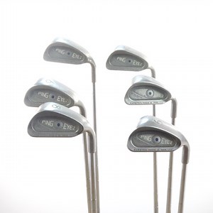 Ping EYE2 Iron Set Blue Dot Steel ZZ-Lite Shaft Stiff Flex 38956A