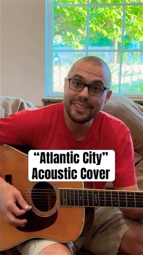 Bruce Springsteen "Atlantic City" Acoustic Cover | Live in Portland Oregon
