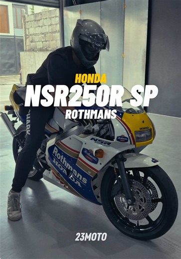 Honda NSR250R SP Rothmans: A Tribute to Two-Stroke Era