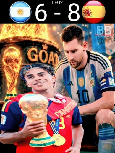 Argentina 🇦🇷vs🇪🇸 Spain world cup 2026 FINAL' Imaginary🌟Lamine Yamal destroy Lionel Messi🐐#football